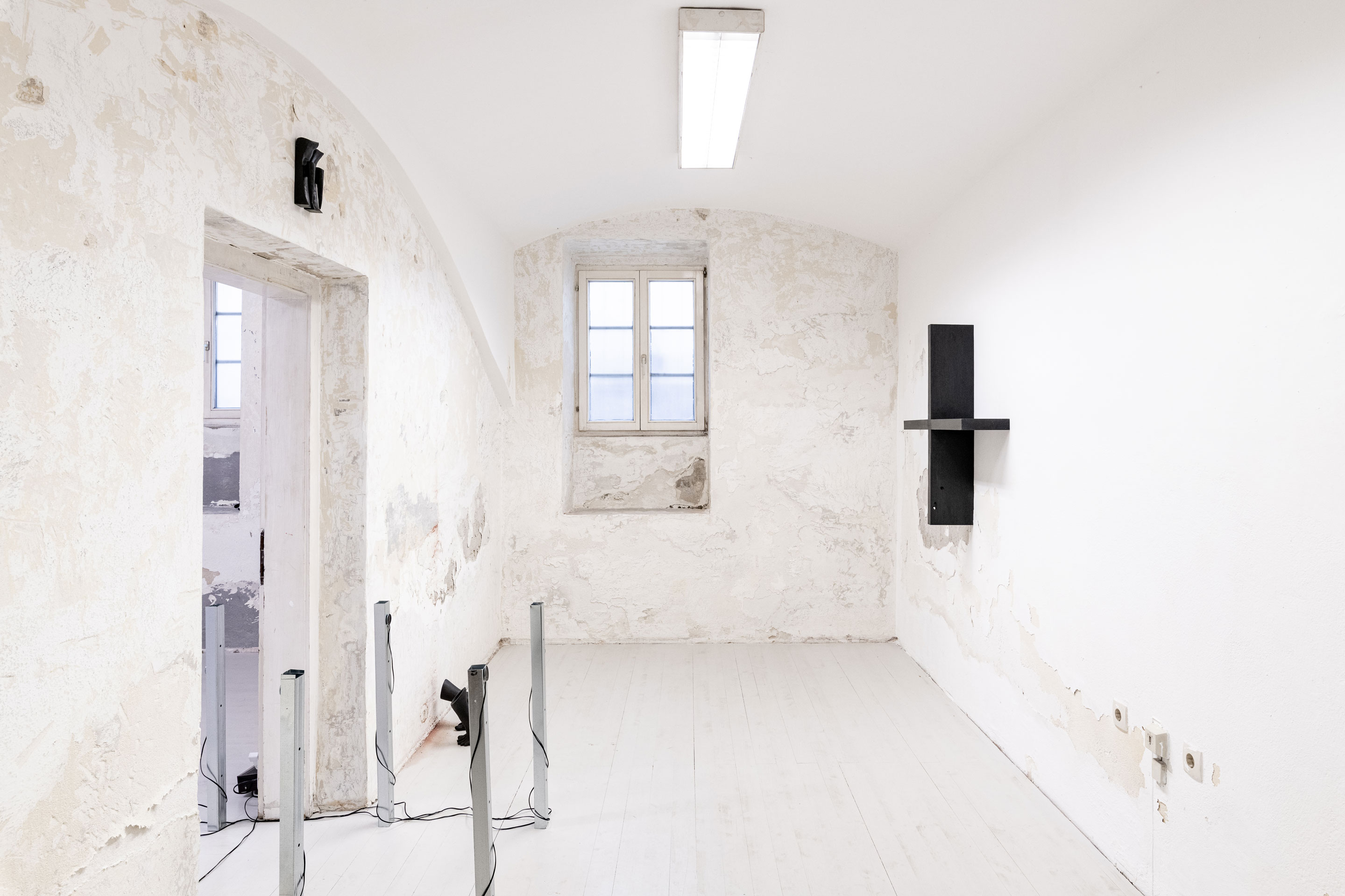 Exhibition view. Anzhelika Palyvoda, Céline Struger, Sofiia Yesakova